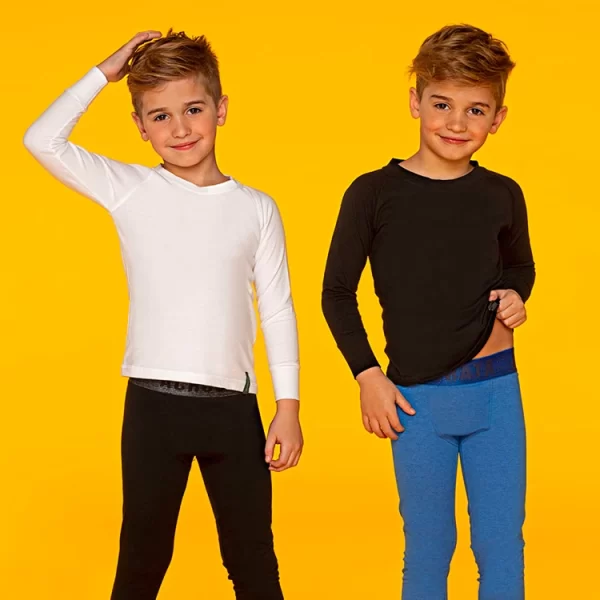 ART.AC6015 REMERA MANGA LARGA ALGODON CON ESCOTE REDONDO