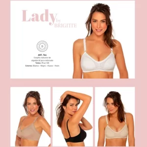 ART.BR 764 CORPIÑO REDUCTOR ALGODON Y  LYCRA REFORZADO
