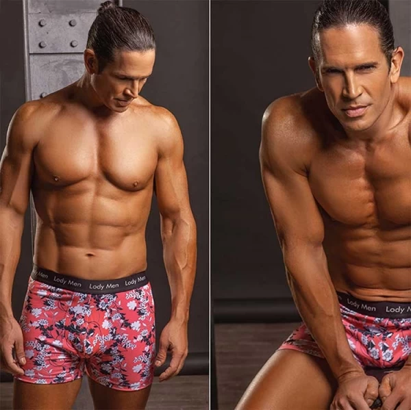 LM947_fylo_lenceria ART.LM947 BOXER DE ALGODON ESTAMPADO Y ELASTICO PERSONALIZADO FLORES JAPON