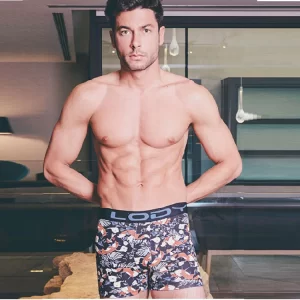 LM959_fylo_lenceria ART.LM959 BOXER DE ALGODON Y LYCRA ESTAMPADO ZORROS