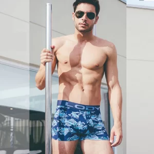 LM960_fylo_lenceria ART.LM960 BOXER DE ALGODON Y LYCRA ESTAMPADO MONTAÑAS