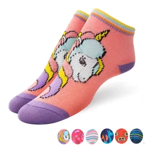 PE104N_fylo_lenceria ART.PE104N PACK X3 MEDIAS NIÑOS SOQUETE NENA ESTAMPADO