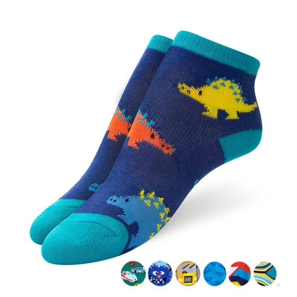 ART.PE104V PACK X3 MEDIAS NIÑOS SOQUETE VARON ESTAMPADO