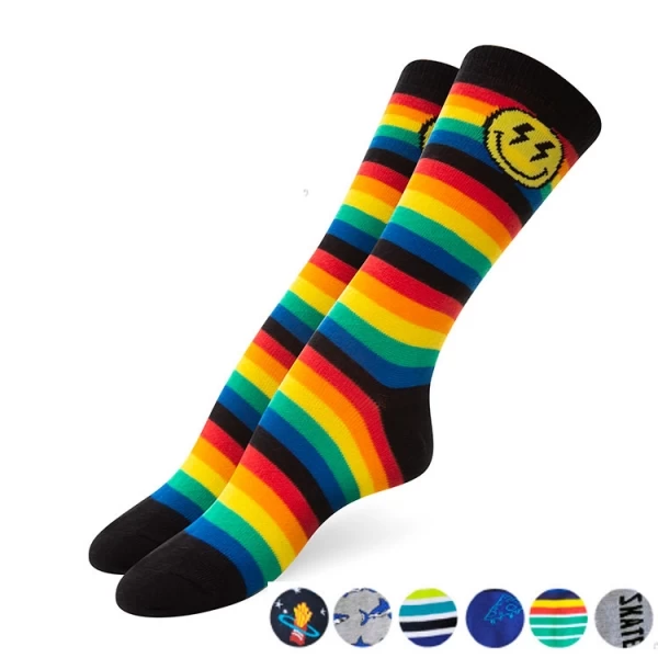 ART.PE1091V PACK X3 MEDIAS 1/2 CAÑA JUVENIL VARON ESTAMPADO