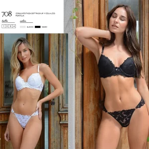 ART.TI708 CONJUNTO TAZA SOFT PUSH UP Y COLALESS PUNTILLA