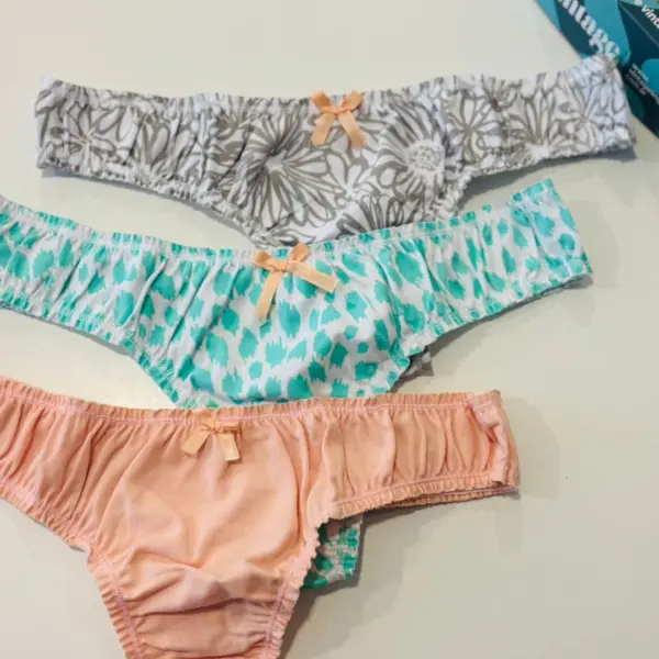 ART.VI4086P PACK X3 COLALESS FRUNCIDA ALGODON LYCRA