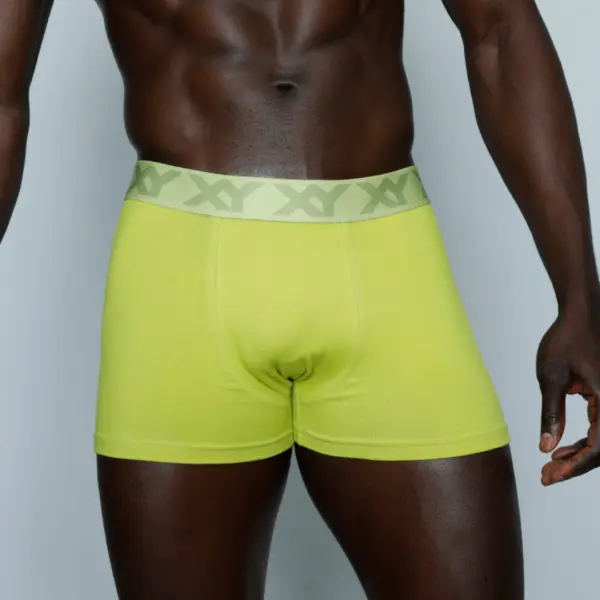 ART.XY1387 BOXER ALGODON LYCRA LISO