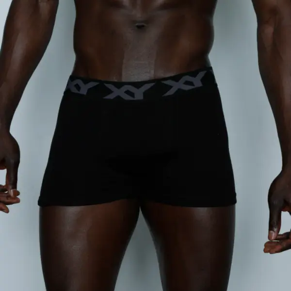 ART.XY1387 BOXER ALGODON LYCRA LISO