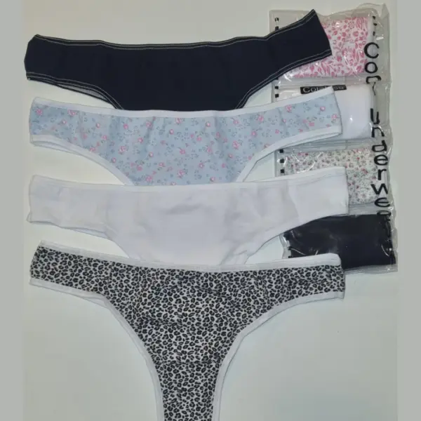 ART.OOCOLESS PACK X4 BOMBACHAS COLALESS DE ALGODÓN SURTIDO