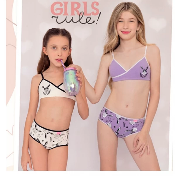 ART.MR518 CONJUNTO CRUZADO ALGODON Y LYCRA CON CULOTTE