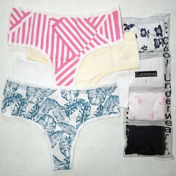 ART.OOCULESS  PACK X4 BOMBACHAS CULOTE LESS COOL UNDERWEAR