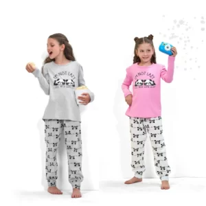 ART.LX24900 PIJAMA DE JERSEY NENA ESTAMPADO PANDA