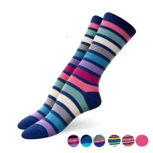 ART.PE200R PACK X3 DAMA MEDIA CAÑA A RAYAS