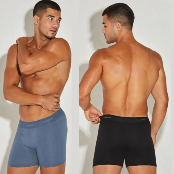 ART.AC5123 BOXER DE ALGODÓN Y LYCRA CON BRAGUETA