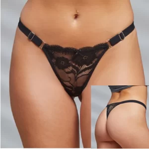 TI2915_fylo_lenceria ART.TI2915 PACK X3 TANGALESS REGULABLE DE PUNTILLA