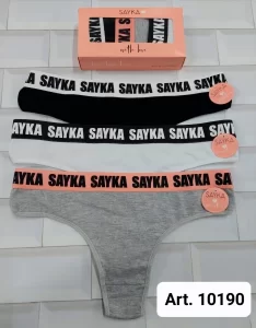 ART.SA10190 PACK X3 BOMBACHA COLALESS ALGODÓN DEPORTIVO CON ELASTICO PERSONALIZADO