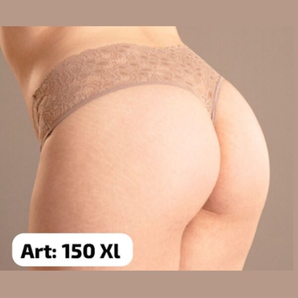 DQ150P_fylo_lenceria ART.DQ150P PACK X3 BOMBACHA CULOTTE LESS PUNTILLA SURTIDO XL