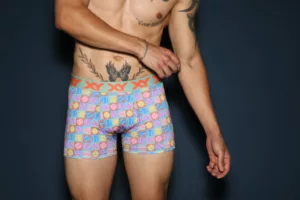 ART.XY1425 BOXER TENIS ALGODÓN ESTAMPADO