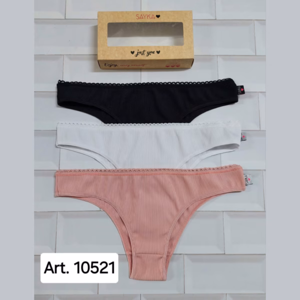 ART.SA10521 PACK X3 VEDETINA DE MICROFIBRA MORLEY