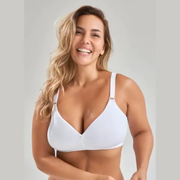ART.TI1018 CORPIÑO CONFORT TAZA DOBLE SIN ARO DE ALGODON
