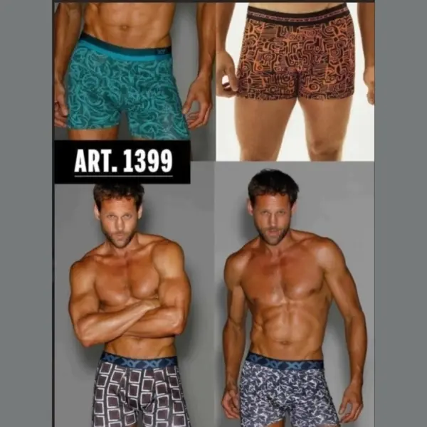 ART.XY1399 BOXER DE ALGODÓN VARIOS ESTAMPADOS