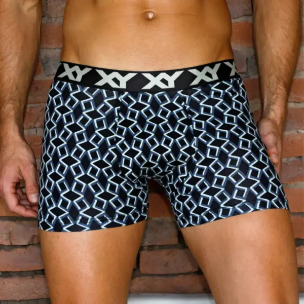 ART.XY1435 BOXER CHAIN DE ALGODON ESTAMPADO