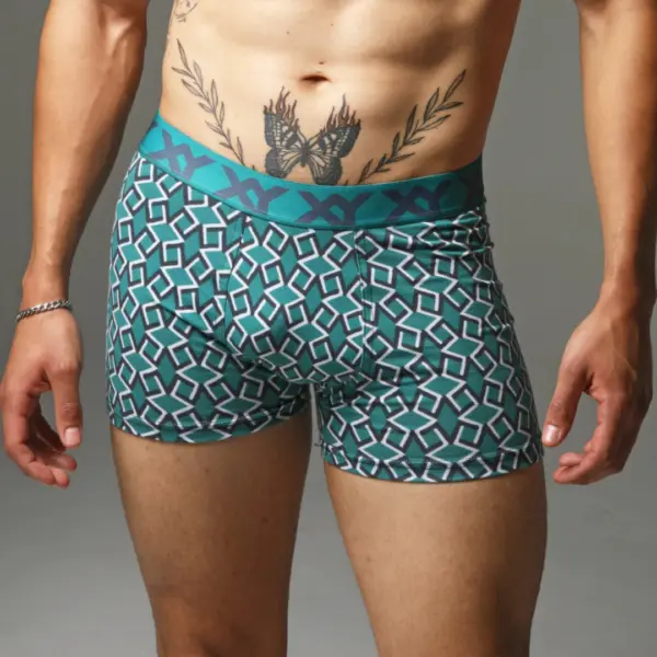 ART.XY1435 BOXER CHAIN DE ALGODON ESTAMPADO