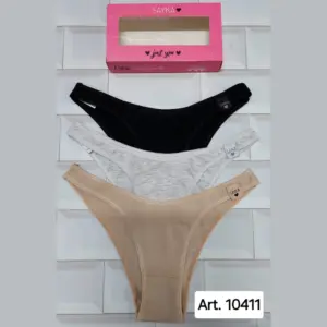 SAYKA10411_INTILENCERIA_SALTA ART.SA10411 PACK X3 VEDETINA ALGODON TIRO ALTO