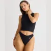 ART.BR EMMA MUSCULOSA CON ESCOTE CERRADO DE ALGODON