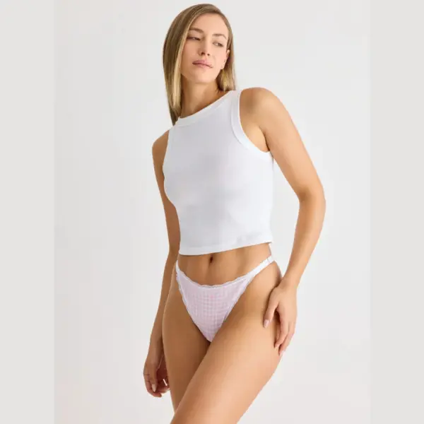 ART.BR EMMA MUSCULOSA CON ESCOTE CERRADO DE ALGODON